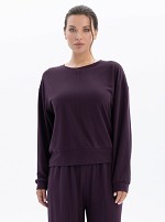 Джемпер жіночий на ґудзиках з віскози 2001, фіолетовий.